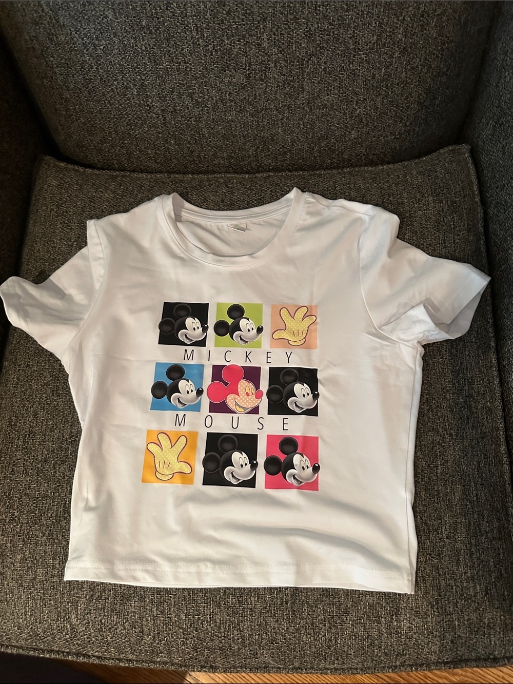 New! Women’s Mickey Mouse Crop Top